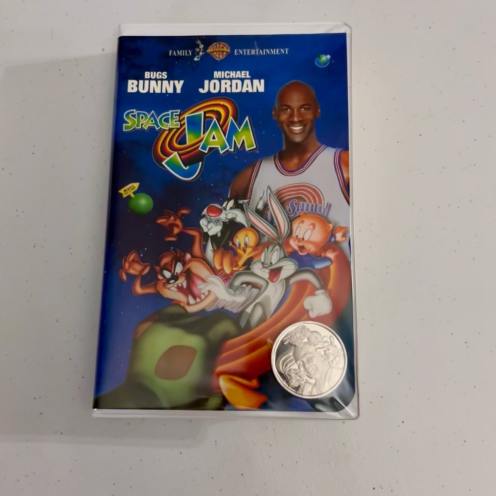 Warner Bros Space Jam VHS Movie